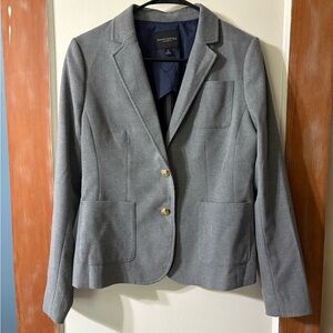 Banana Republic Women's Gray Blazer Jacket